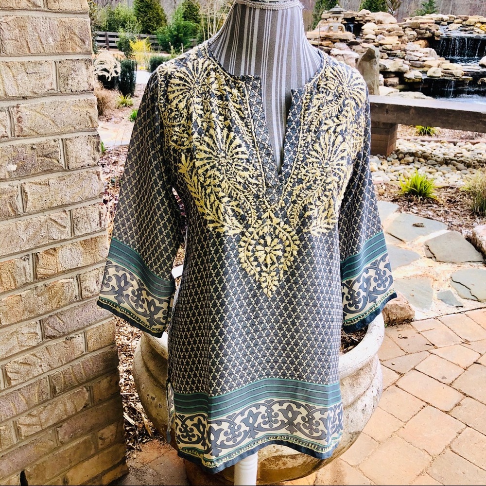 Gretchen Scott Silk Tunic